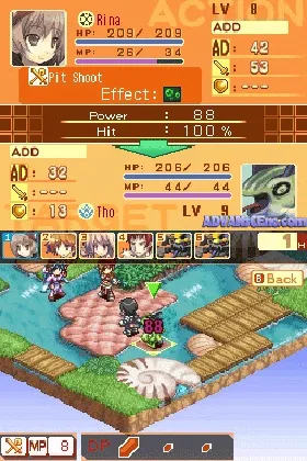 Luminous Arc 2 (USA) screen shot game playing